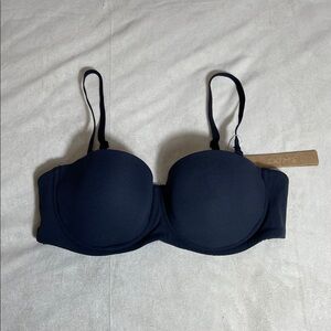 SKIMS Fits Everybody Strapless Bra Onyx 36B NWT